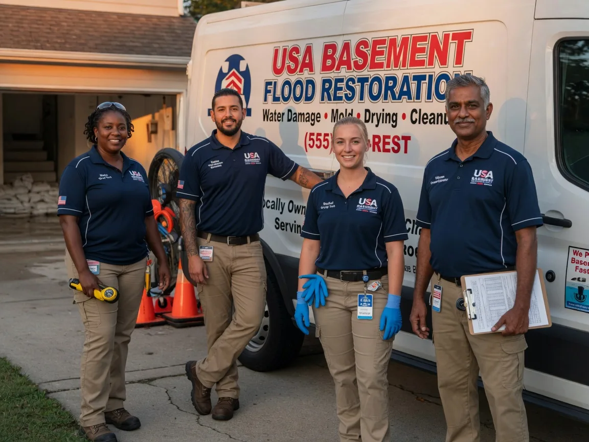 Basement Flood Cleanup company in La Fayette, KY